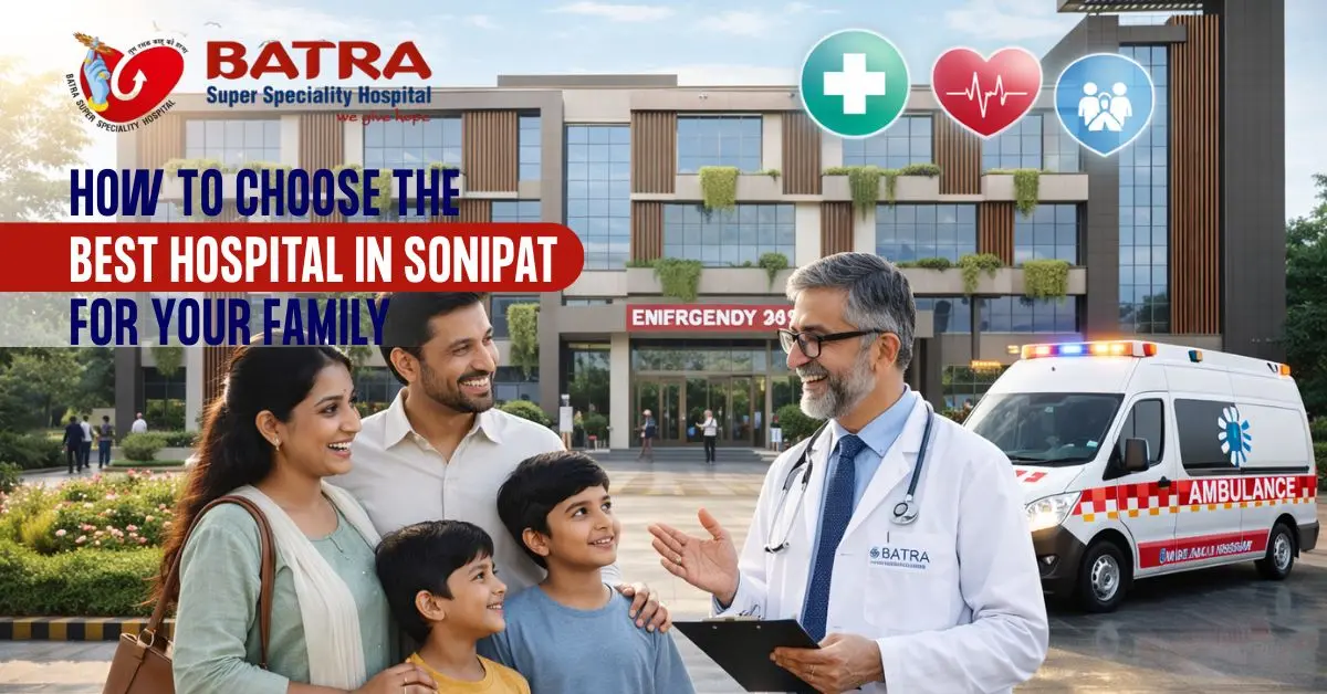 How to Choose the Best Hospital in Sonipat for Your Family