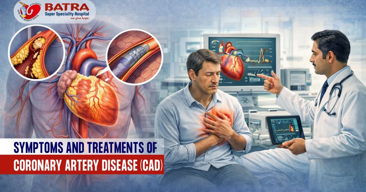 Symptoms and Treatments of Coronary Artery Disease (CAD)
