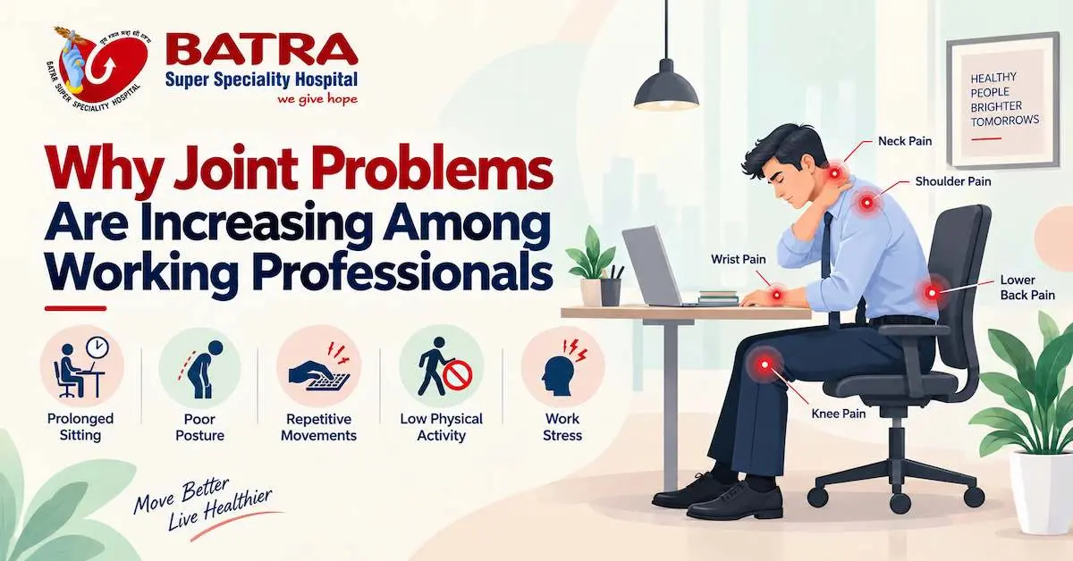 Why Joint Problems Are Increasing Among Working Professionals